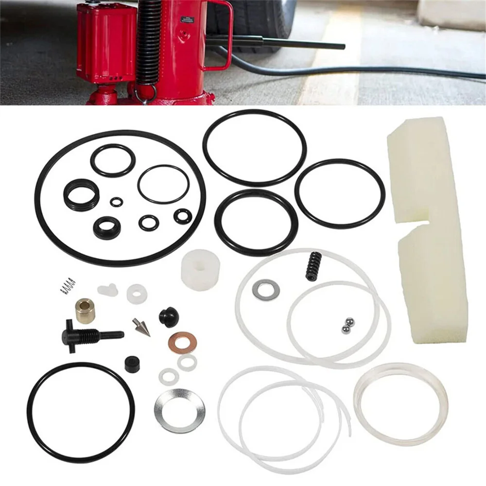 

20 Ton 5302-Mrk Air/Hydraulic Bottle Seal Kit, Suitable for Major Repairs for 20-Ton Pneumatic Air/Hydraulic Bottle Jacks Auto