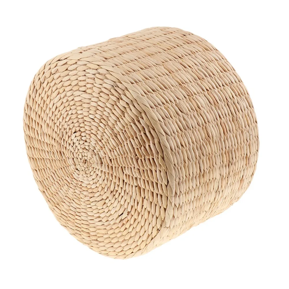 Japanese Futon Mat Round Straw Tatami Bay Window Seat Mat Worship Buddhist Meditation Rattan Mat Dropshipping Center 5