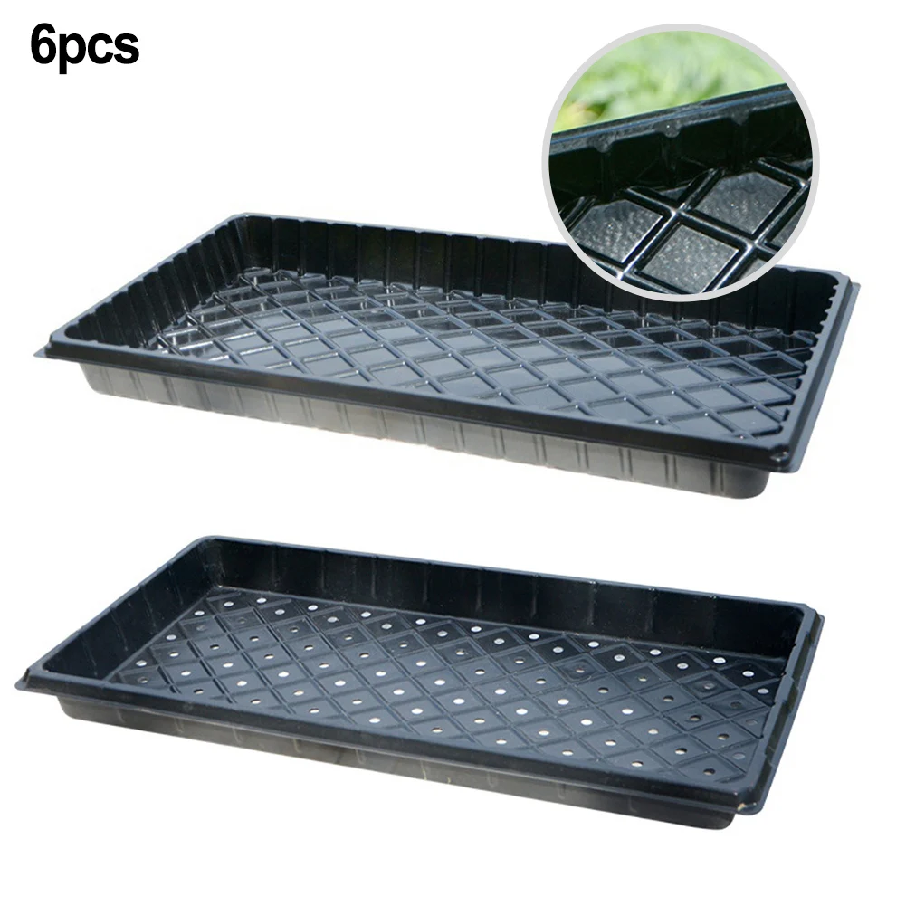 6Pcs Plant Germination Tray Growing Plate Plants Starter for Gardening Starting for Plant Germination Outdoor Living