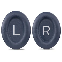 Premium Replacement Ear Pads with Soft Protein Leather (Blue)