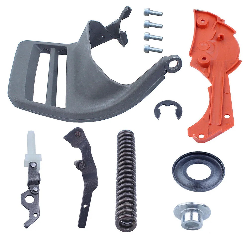 For 362 365 371 372 372XP Chain Brake Handle Cover Sleeve Knee Joint Clutch Washer Kit Chainsaw Parts
