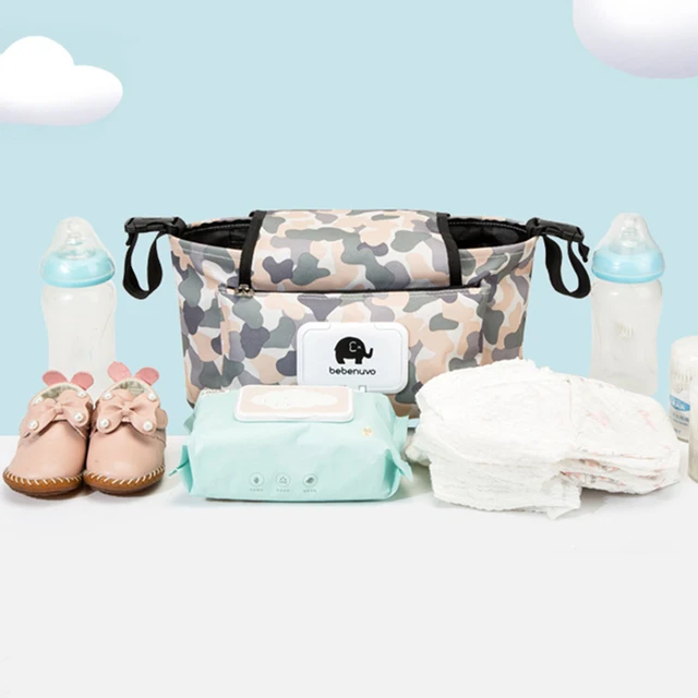 부모의 짐을 쉽게 하고, 아기 돌보기를 편안하게 만드는 혁신적인 유모차 가방