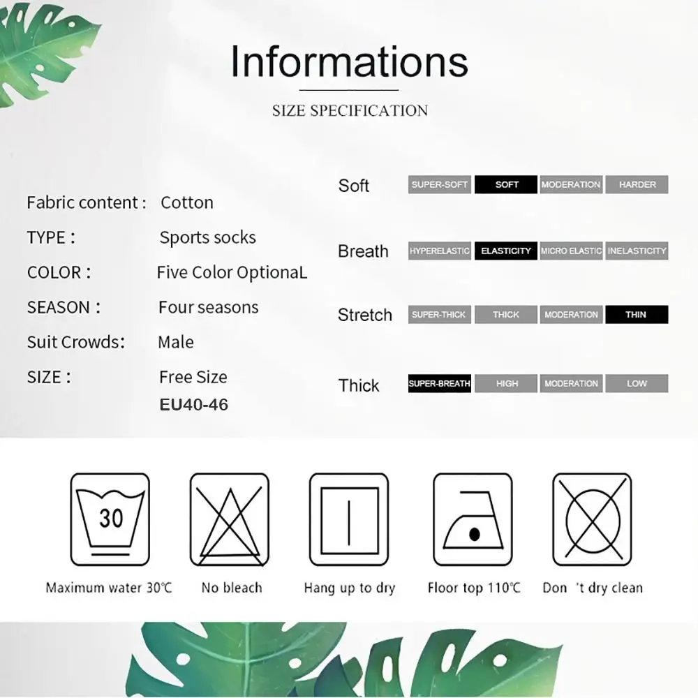 3 Pairs Sports Socks Breathable Athletic Cushioned Support Ankle Socks High Quality Fitness Sport Basketball Running Socks