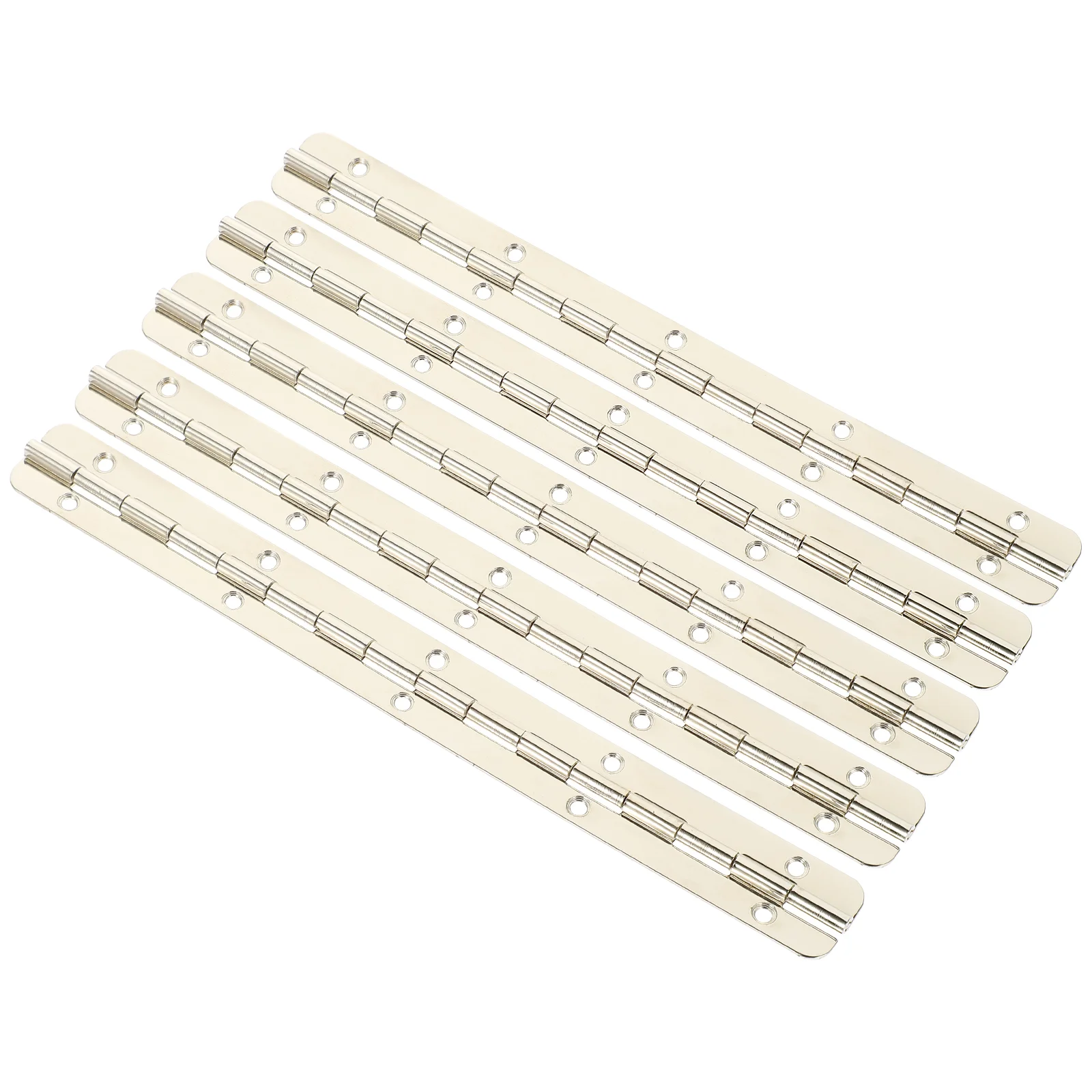 

5 Pcs Baking Pans Piano Hinge Table Cabinet Door Small Hinges for Crafts Heavy Duty Flush