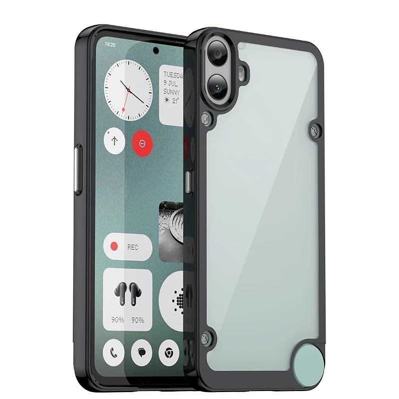 Luxury Clear Shockproof Phone Case | Premium PC + TPU Back Cover