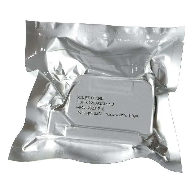 SolkJET-T1704K TIJ Inkjet Printer Solvent Black Ink Cartridge 12.7mm SolkJET 1704K