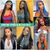 13x4 Human Hair Frontal Lace Only Transparent Lace 4x4 6x6 5x5 Straight Lace Closure Human Hair 24 Inch Brazilian Human Hair 6