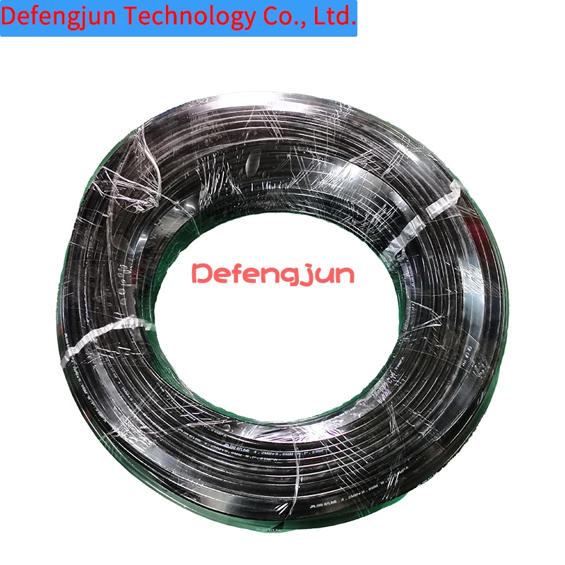 High Pressure Resin Tube Outer Diameter 8.6mm Inner Diameter 4.2mm Lubricating Grease Hose Maximum Pressure 28Mpa