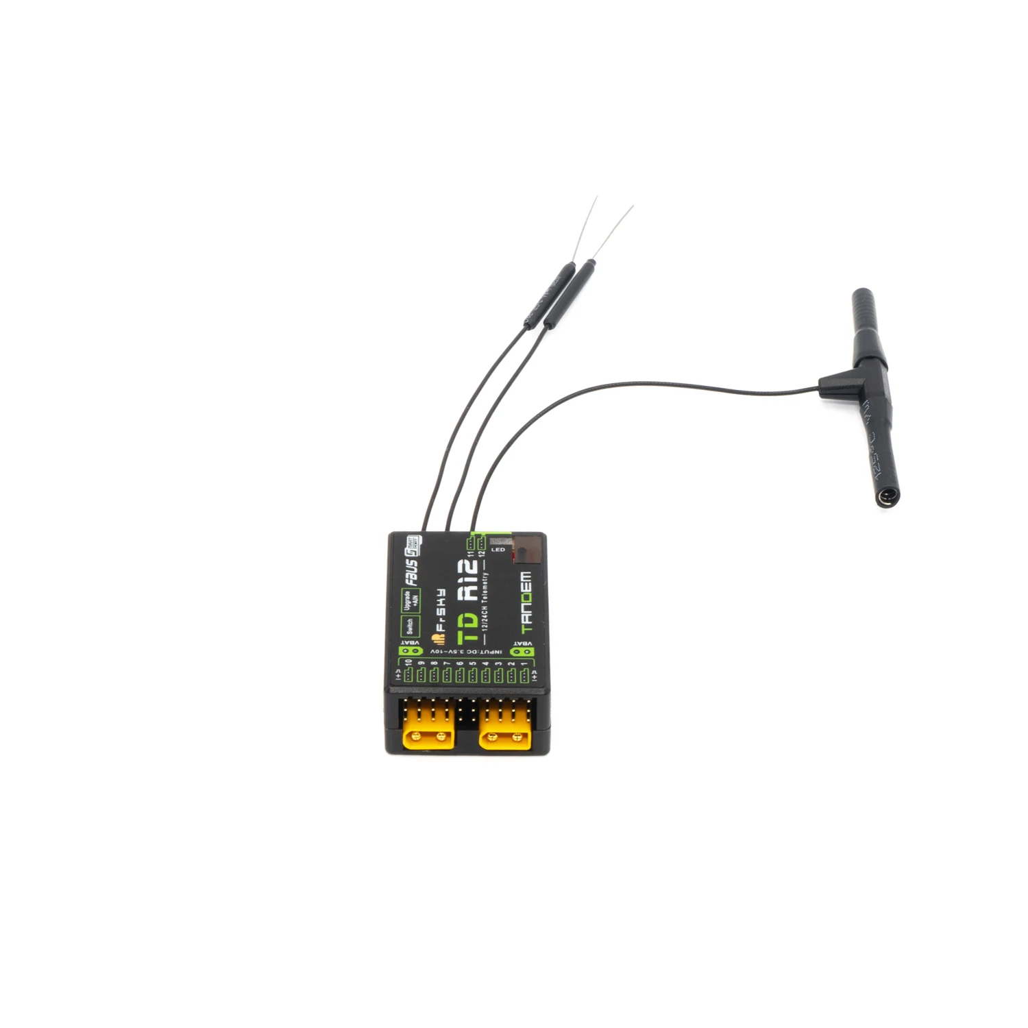 Future Flight FrSky TD R12 Receiver 12-Channel 2.4Ghz 900Mhz with PWM SBUS FBUS S.Port - Remote Control Equipment 2