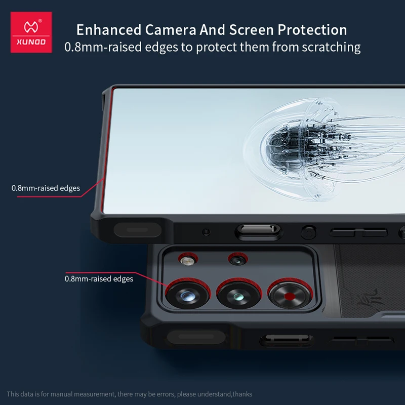 Shockproof Protective Back Cover with XUNDD Airbags