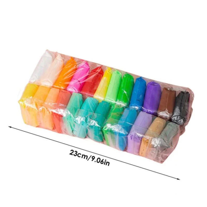 12 24 36 Color Air Dry Ultra Light Clay Set With Carving Tools DIY Craft Toy Gift 2