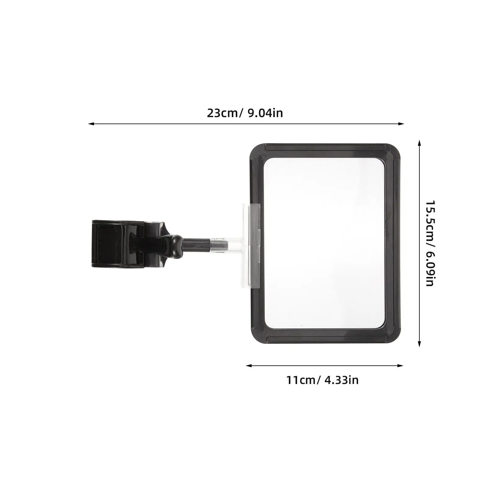 조절 가능한 플라스틱 클립형 사인 홀더, 가격표 홀더 클립, 소매점 슈퍼마켓 상품 진열 표시용