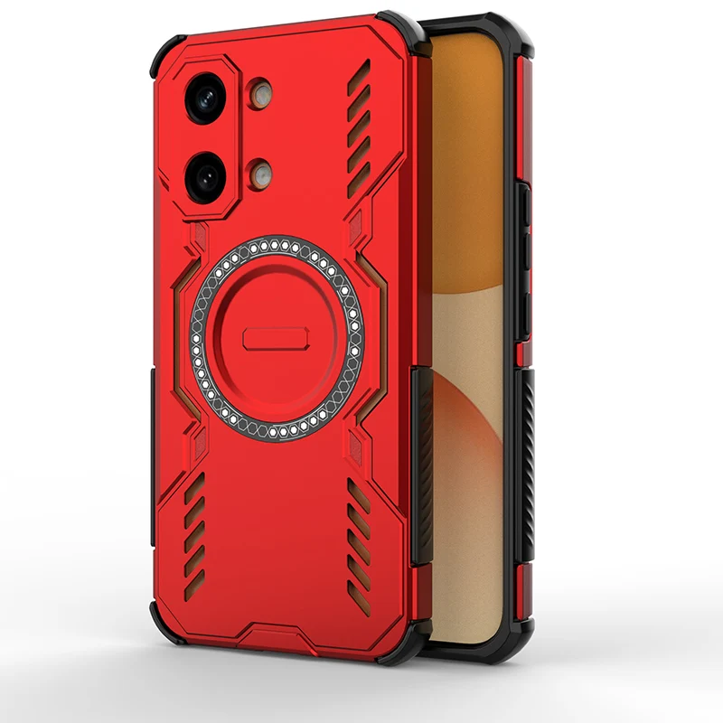 Enhanced Shockproof Heat Dissipation Magnetic Case - Matte PC TPU Cover