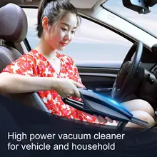 

Vacuum Cleaner Handheld Rechargeable ABS 120W High Power Dustbuster for Car