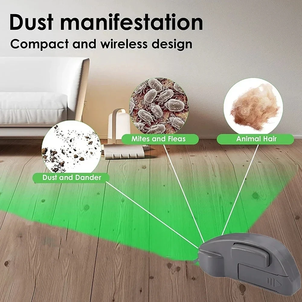 Universal LED Vacuum Light for Hidden Pet Hair and Dust Detection