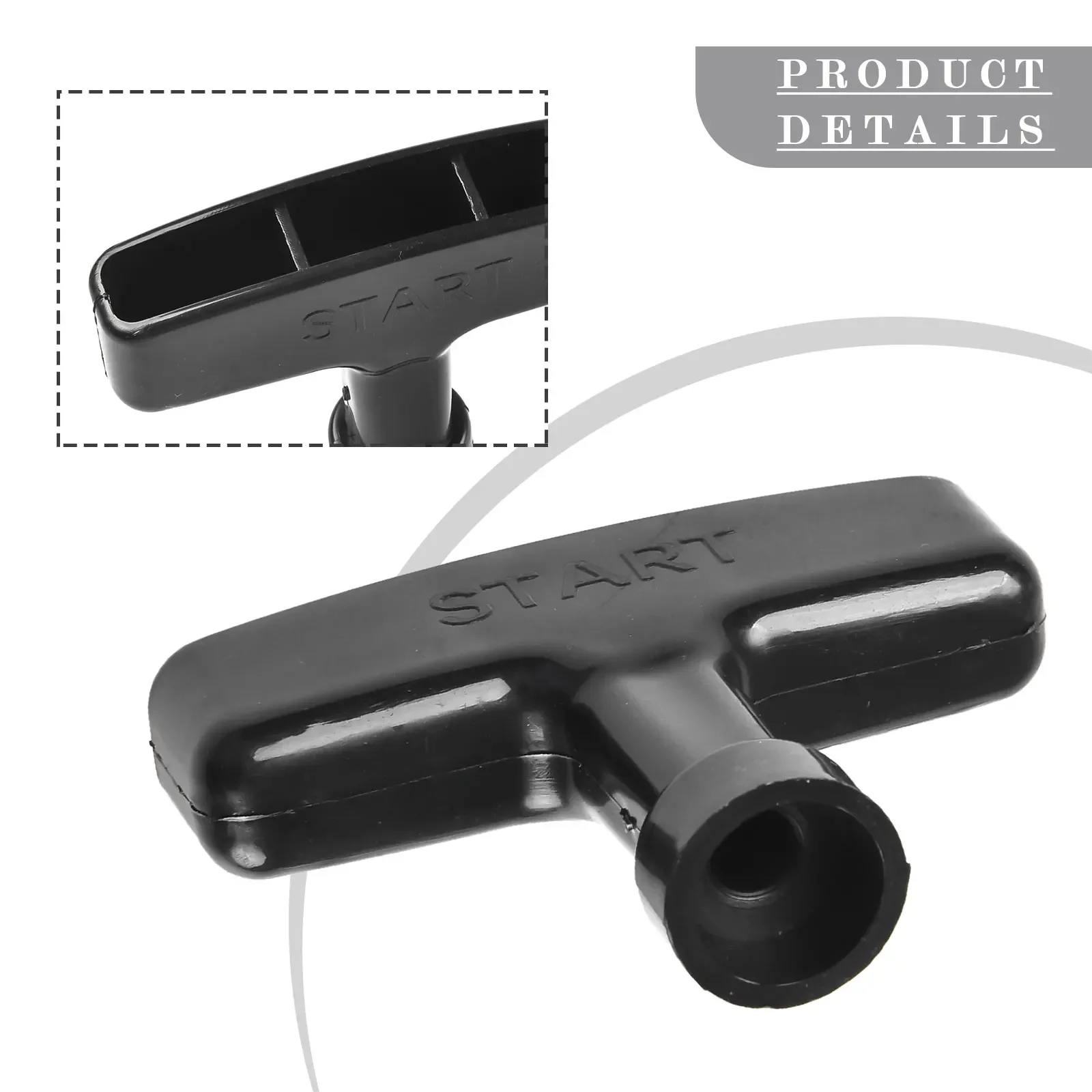 

Newly Pull Start Recoil Handle Black For Honda GX160 GX200 GX240 GX270 GX340 GX390 New And High Quality Handle Tools Acce