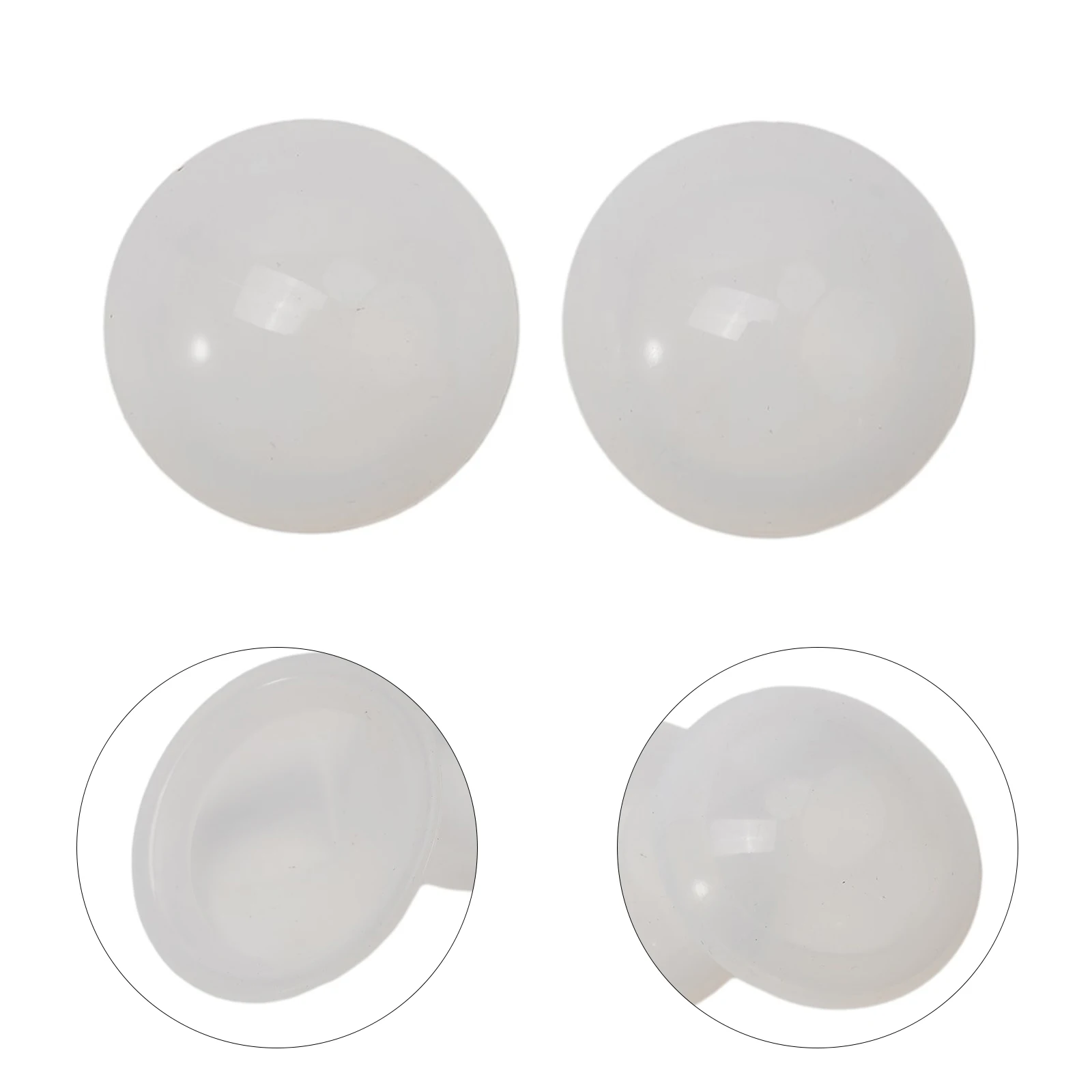 

Durable Check Valve Check Valves Semi-transparent Silicone 2 Pcs Air Blower For Easy To Install Non-Return