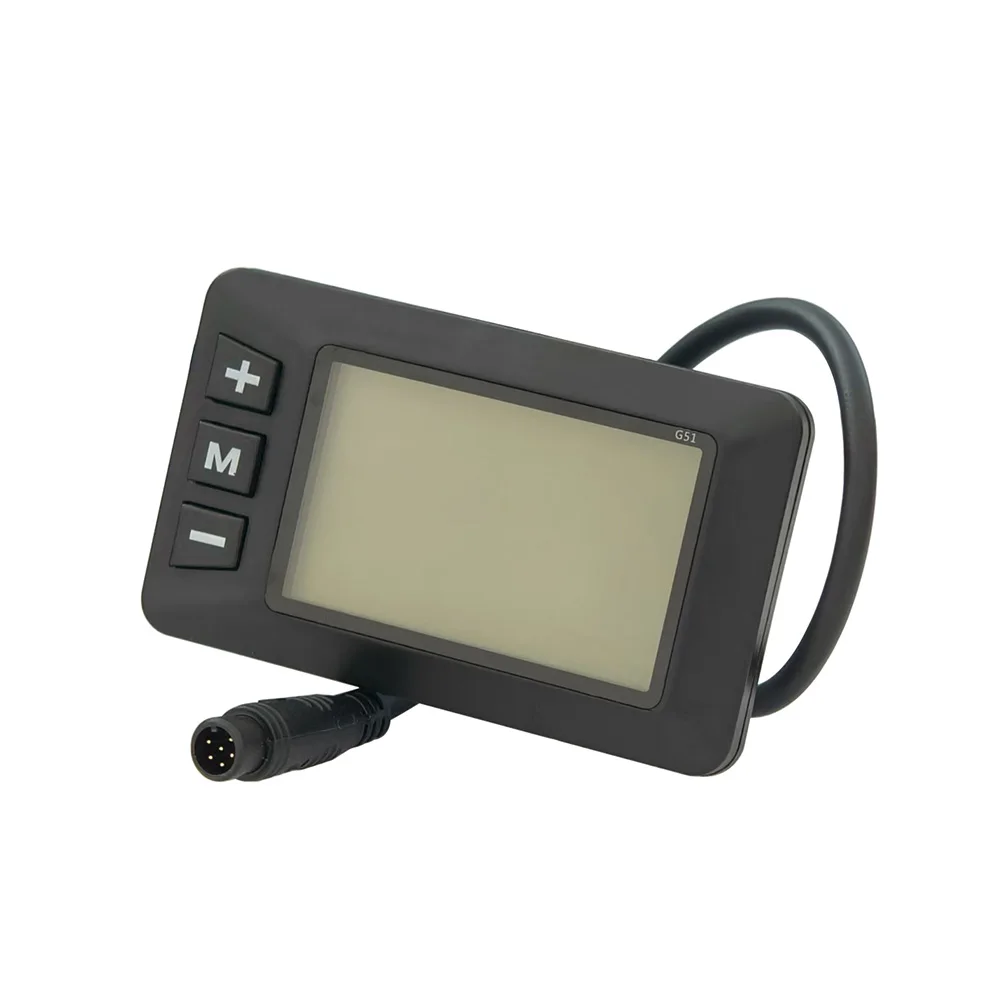 EBike Display, 24V 36V 48V Elektrische Fiets LCD Display Meter