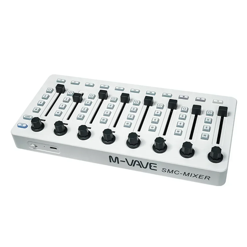 780mAh Battery Wireless MIDI Controller Mixer Portable MIDI BT Controller 43 Assignable Control Keys Customizable Controls electronic musical instrument midi control keyboard