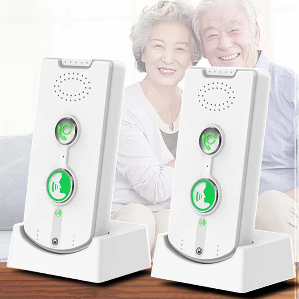 מערכת אינטרקום אלחוטית לטווח ארוך לשימוש בפנים ובחוץ לבית, בית חולים ומשרד