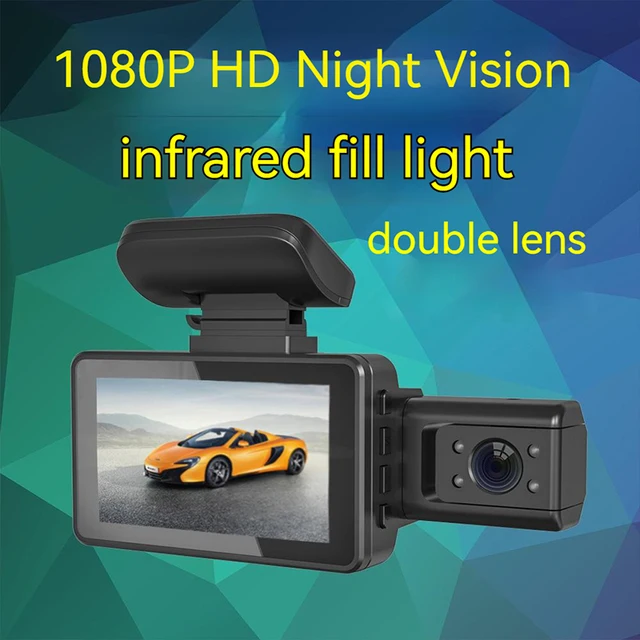 고화질 1080P의 앞면과 후면 카메라를 갖춘 MANON 대시 캠 자동차 DVR