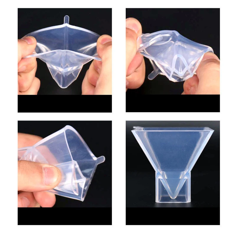 Grand Moule Pyramide En Silicone De 15,2 Cm Pour Moulage De Résine époxy Pour Fabrication De Bijoux