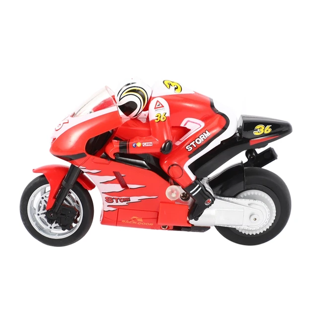 Creat Mini Moto Rc Motorcycle Electric High Speed Nitro Remote Control Car Recharge 2.4Ghz Racing Motorbike Of Boy Toy Gift 4