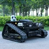Customized EURO V Gasoline Engine 224CC AWY550 Robot Remote Control Lawn Mower With Electric Start 2