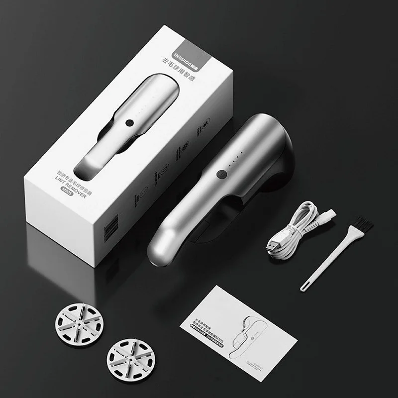Electric Hairball Trimmer 45W Commercial /Home Clothes Lint Remover Portable 2 Gear Lint Remover Dry Cleaners Shaving Balls 6