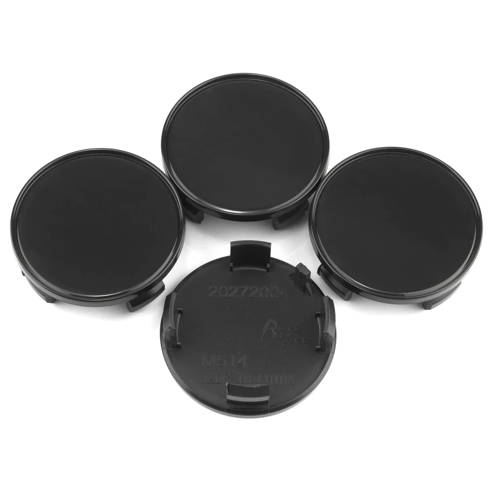 Set Di 4 Coprimozzo Centrali Universali - Diametro Esterno 54mm, Interno 49mm, Design Carbonio Per Auto - Foto 7