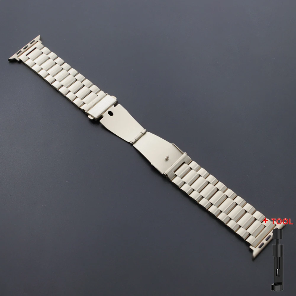 Premium Stainless Steel Watch Band – Elegant Metal Strap Replacement