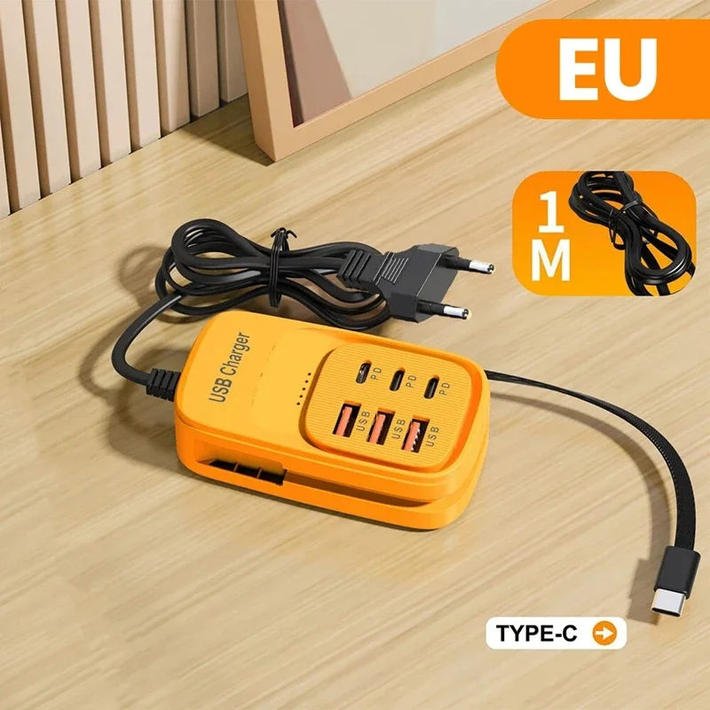 EU Yellow 3USB 3C
