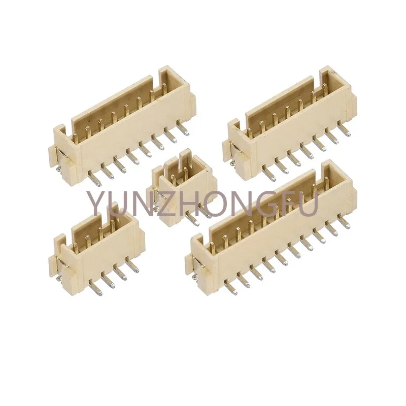 

SMT PCB Wire to Board Wafer Connector With Buckle HA2.5mm Pitch 2P-10P Vertical