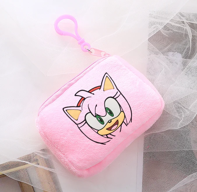 thumbnail image 1 of Monedero de Sonics, bonito monedero de gran capacidad, con estampado de dibujos animados, bolso de mano, portátil, para niñas, regalo de cumpleaños para niños, 1 of 5