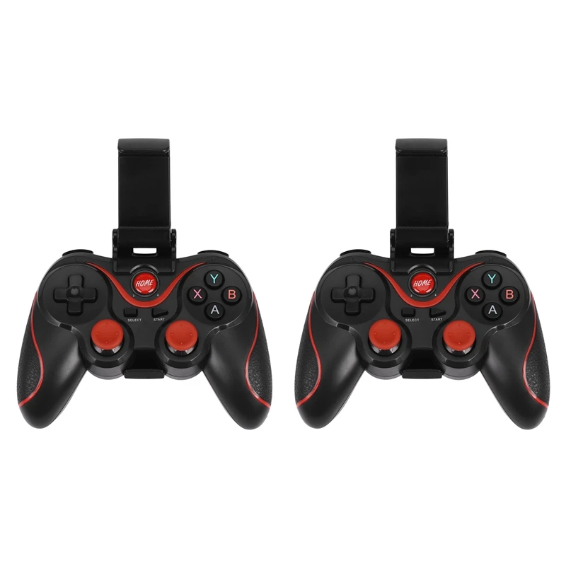 2X Bluetooth Wireless Controller Gamepad Per Ios Android Amazon Fire Tv Stick