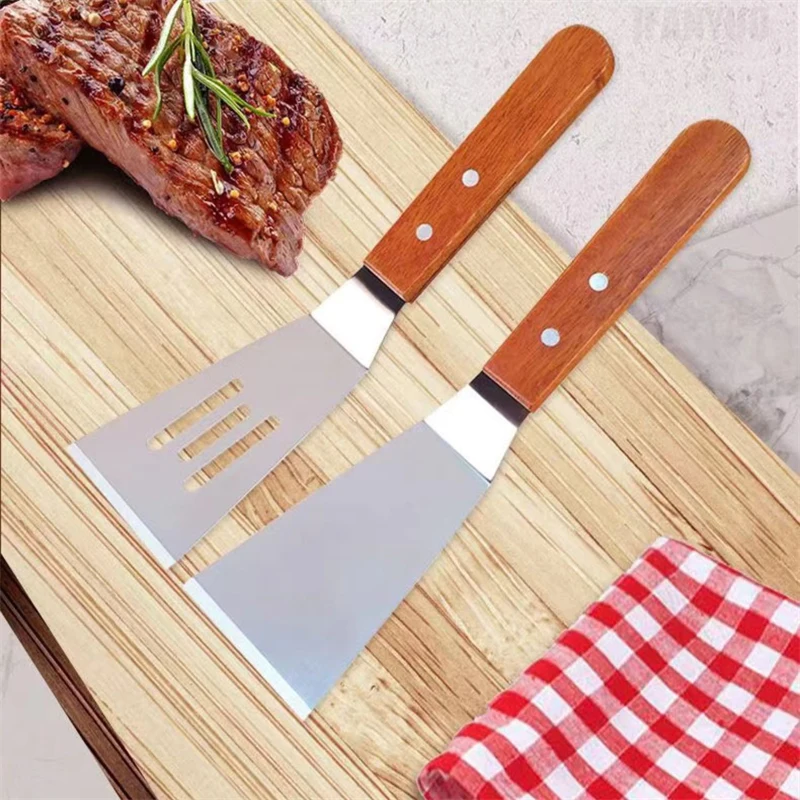 Stainless Steel Grill Spatula Set 2
