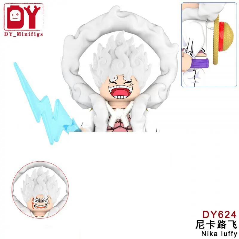 thumbnail image 1 of Nuevos bloques de construcción de One Piece Luffy Zoro Nami Wanli Sunshine Ship Anime modelo de ensamblaje juguetes para niños cumpleaños regalo de Navidad, 1 of 5