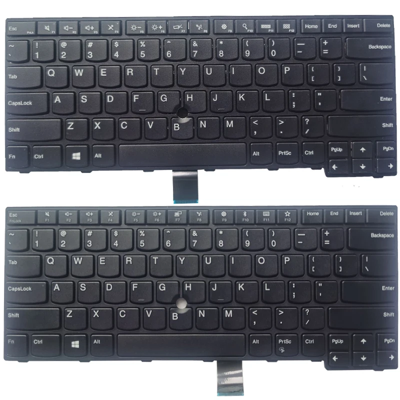 

Новая английская клавиатура для ноутбука lenovo Thinkpad E470 E470C E475 E450 E455 E450C W450 английская клавиатура без подсветки