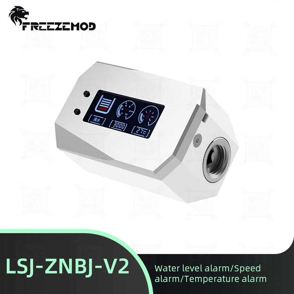 Zemod-water Cooler System Monitor Lcd Alarme de Nível de Água Temperatura Detector Elétrico para Mod Lsj-znbj-v2