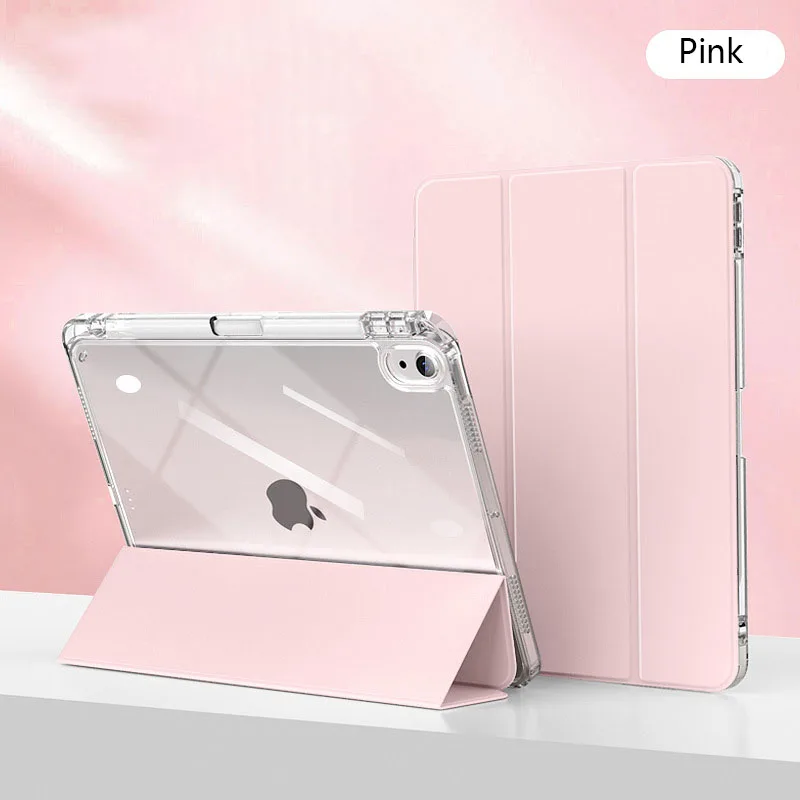 iPad Case iPad 10.2 7th 8th 9th Gen Cover Case for iPad Air5 Air4 With Pencil Holder Case Flip Smart Cover