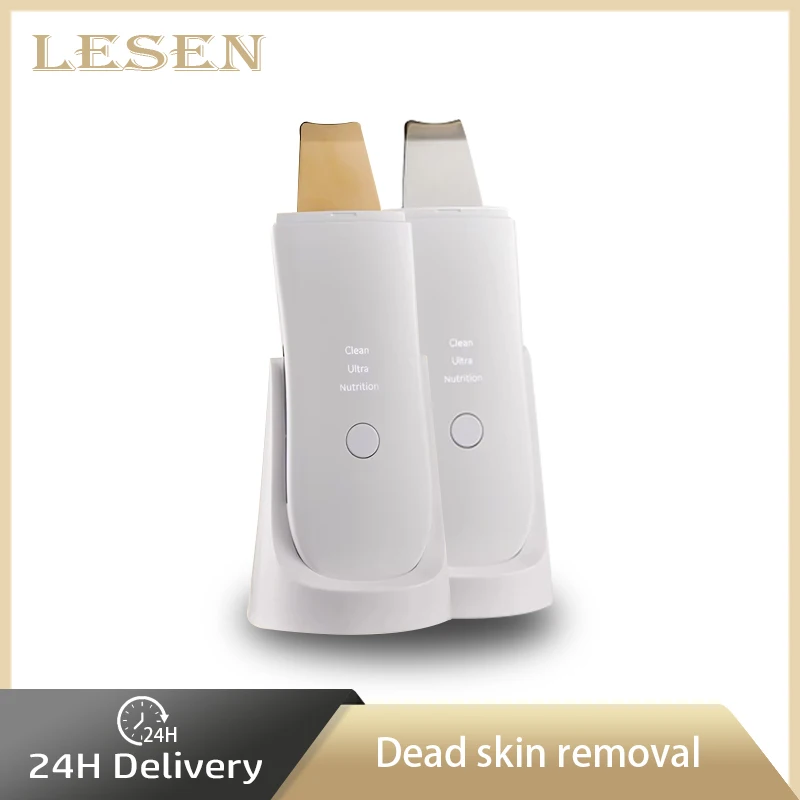 LESEN Ultrasonic washing machine Scrubber Face Cleaning Peeling Shovel Facial Pore Cleaner Blackhead Removal Cuticle removal