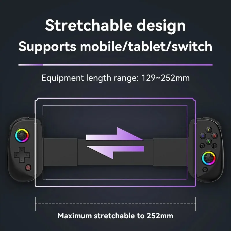D8 ڷ  Ʈѷ, ͺ, 6  ̷,   е Bluetooth-Compatible5.2, ȵ̵ iOS PS3 PS4 ġ PC