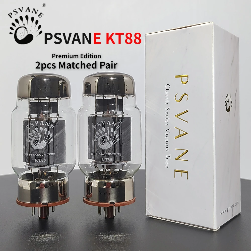 PSVANE Hifi KT88 KT88/C Vacuum Tube Replace 6550 KT88 for Hifi Audio Vintage Tube AMP DIY Factory Matched Pair Quad 2