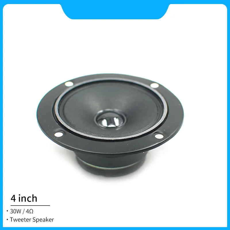 Computer Speakers Audio Speakers Tweeter Treble 4 Inch Tweeter 30W 4 ohm Treble For DIY KTV Stereo Sound System