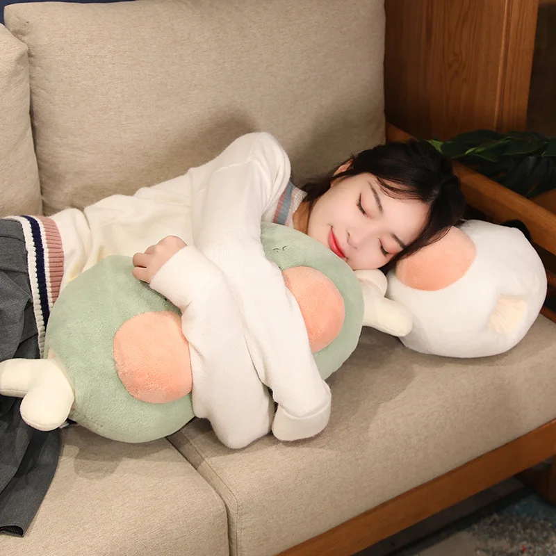 60cm Cartoon Animal Hand Warmer Rabbit Pig Croco Plush Toy Stuffed Soft Warm Toy With Bone Pillow Creative Doll Kids