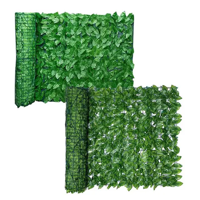 Artificial Plants Ivy Privacy Fence Artificial Hedges Fence Faux Plant Vine Leaf Decoration for Outdoor Garden Decor
