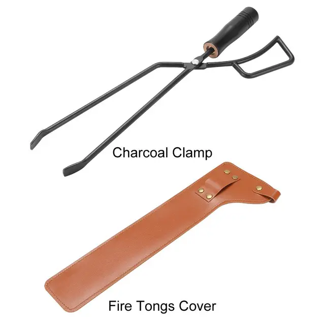 Piknik Kemping Grillezés Kültéri Tűzfogók Faszén Klip Bilincs - Image 5