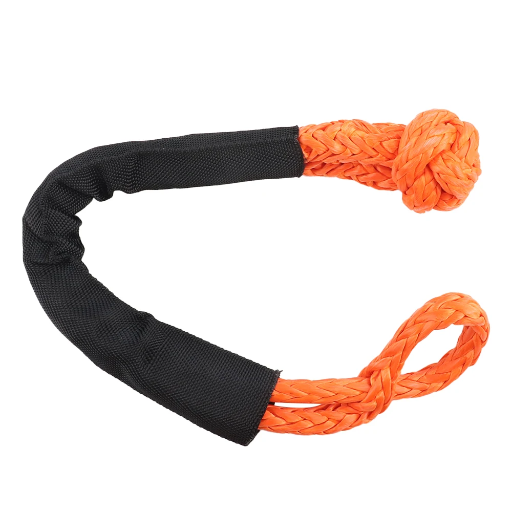 Synthetic Soft Shackle Rope Winch, Tow Hooks,