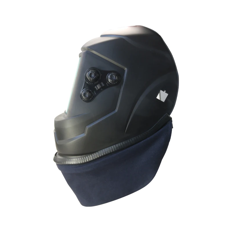 Advanced Welding helmet Fire and Splash bib Easy to install/durable/essential removable welder bib