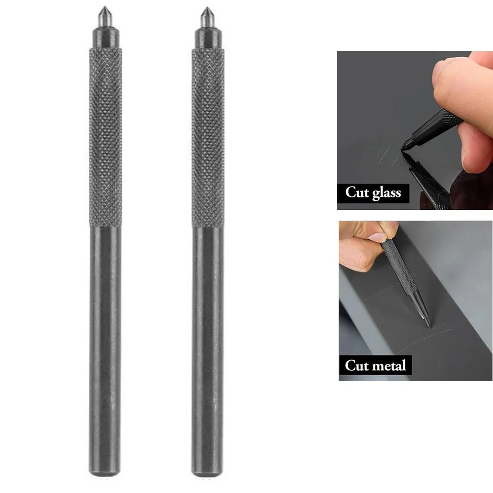 

Alloy Scoring Needle Scriber Pen Carbon Steel High Hardness 120x5mm Antiskid For Make Cutting Marks On Ceramic